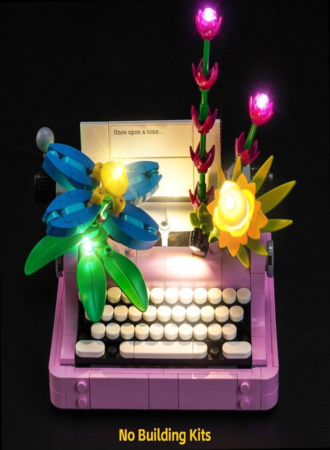 BrickBling LED Light Compatible with Lego Creator 3 in 1 Typewriter with Flowers, Creative Lighting Kit Compatible with Lego 31169-No Model Included - Image 4